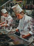 Chefs (acrylic)