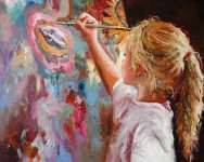 Figurative Work (acrylic)