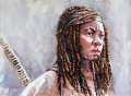 Michonne- winner of fan art of the week on Walking dead andcollection-of-Cheap-Joes